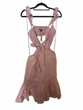 Free People Blush Pink Mini Dress